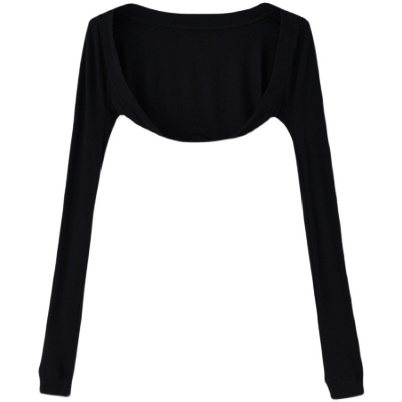 Női könnyű nyári kardigán francia stílusban, napvédő, edzéshez és tánchoz, külső réteg.