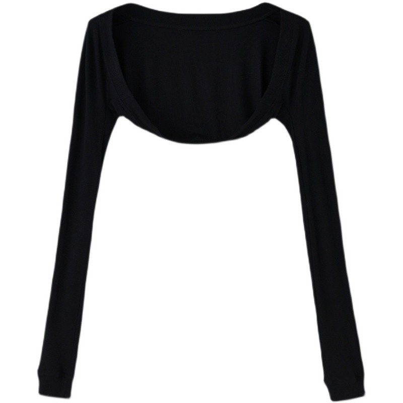 Női könnyű nyári kardigán francia stílusban, napvédő, edzéshez és tánchoz, külső réteg.