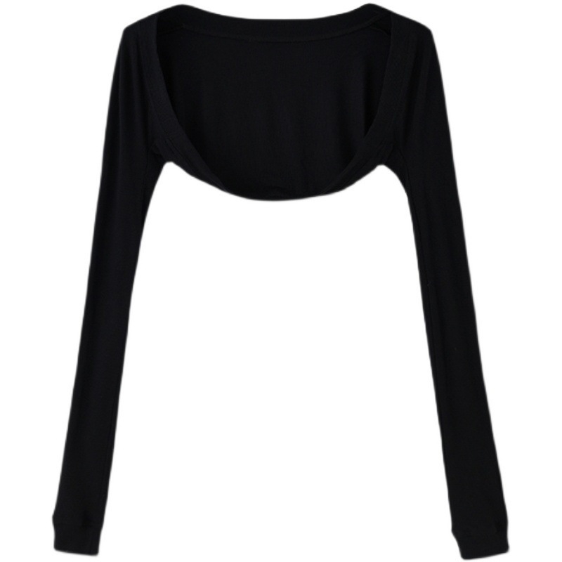 Női könnyű nyári kardigán francia stílusban, napvédő, edzéshez és tánchoz, külső réteg.