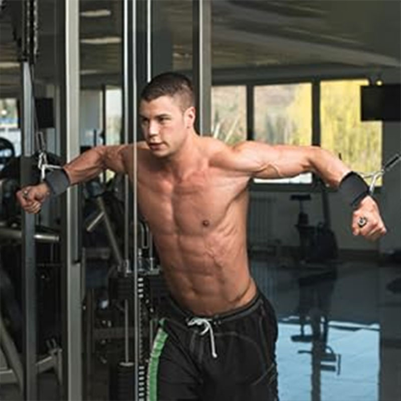 Remeni za mrtvo dizanje, fitness rukavice i podrška zglobova — vježbe za prsa, leđa i flyes, unisex