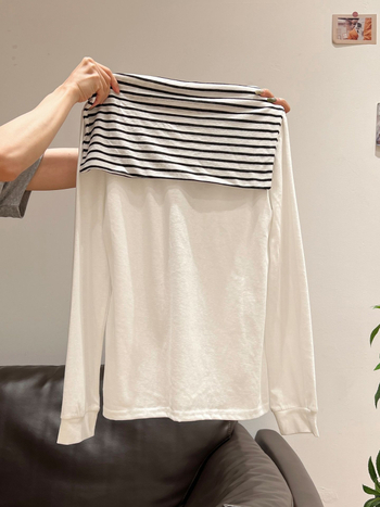 Ženski ležerni T-shirt s V izrezom, šalom i izvezenim slovima, dugim rukavima, jesenji kroj