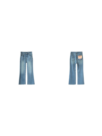 Original Comic Legs! Ženske traperice visokog pasa s elastičnim krojem bootcut, jesen 2025, uski kroj, svestrane svakodnevne hlače