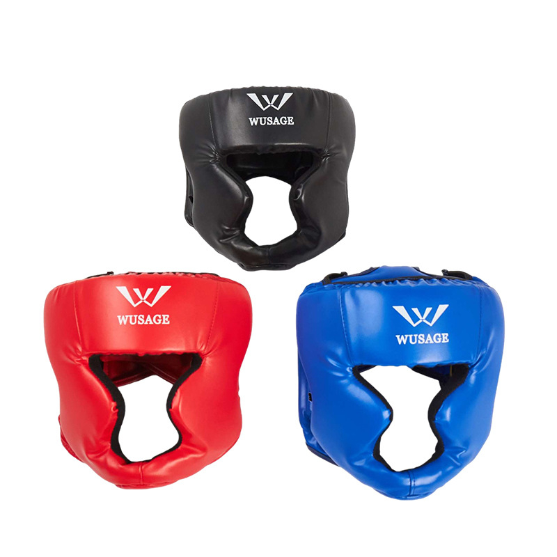 Wusage zaštita za glavu za box, Sanda, Taekwondo i Muay Thai s zaštitom za usta