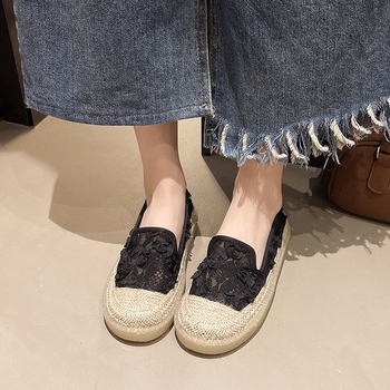 Ženske ljetne mrežaste slip-on Mary Jane cipele s ravnom potplatom