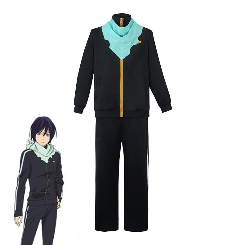 Cosplay Noragami Yato – dnevni uski sportski set, anime kostim, na skladištu
