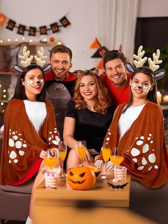 Ženska cosplay pelerina za Halloween i Božić