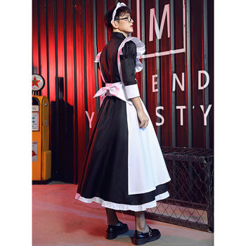 ACNG Otaku kostim sobarice – unisex, anime cross-dressing, za scenske nastupe, duga haljina
