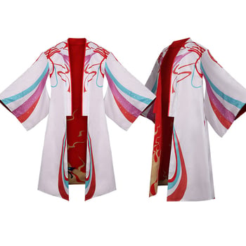 Street Fighter 6 cosplay kostim za Mai Shiranui s plaštem za gaming i anime konvencije