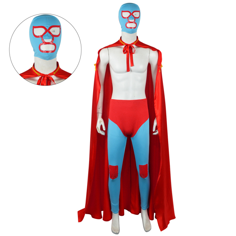 Meksički hrvač – plašt i roba za cosplay, kostim za Noć vještica