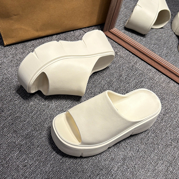 55 mm debeli EVA sandali za žene, kokos stil, unutarnja i vanjska upotreba, korejski stil