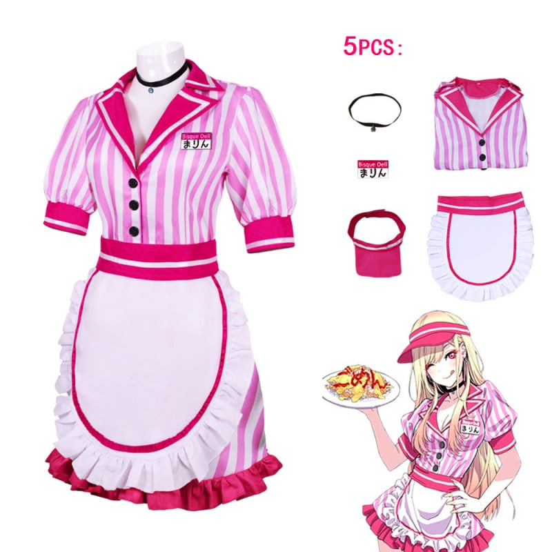 Cosplay kostim sobarice — sladak djevojački stil