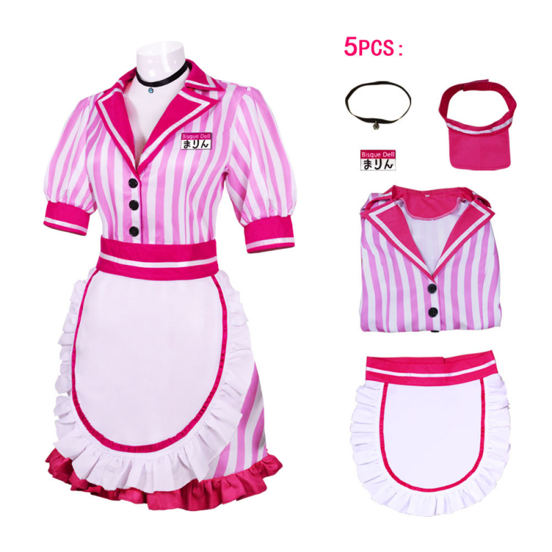 Cosplay kostim sobarice — sladak djevojački stil