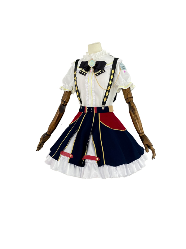 Yongchu Taffy 1883 školska uniforme cosplay set za VTuber – potpuni anime kostim sa suknjom za žene
