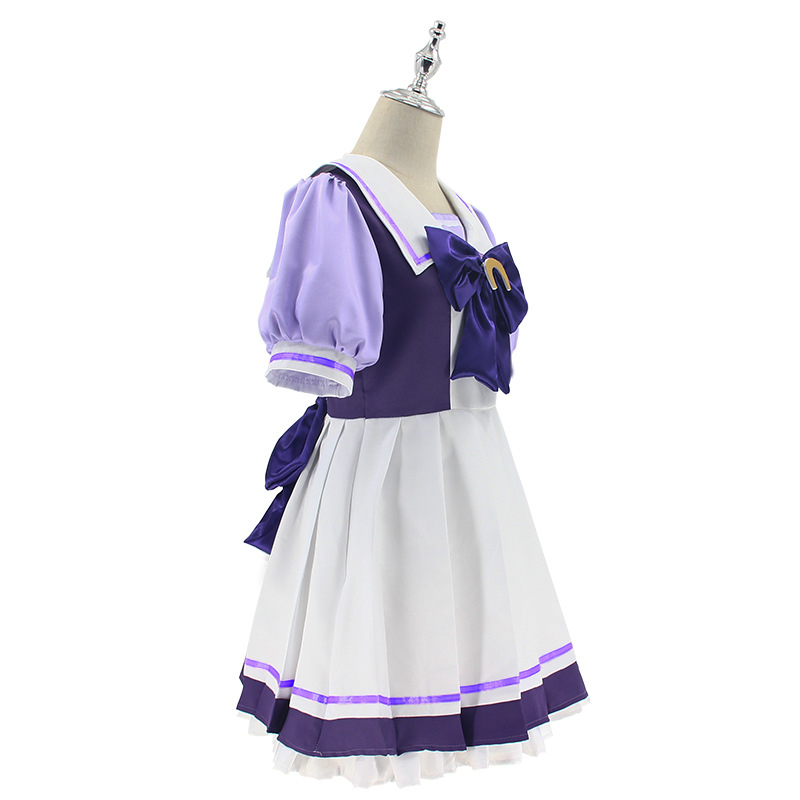 Haljina za cosplay za djevojku-konj s mornarskim ovratnikom, školskom uniformom, sladak stil
