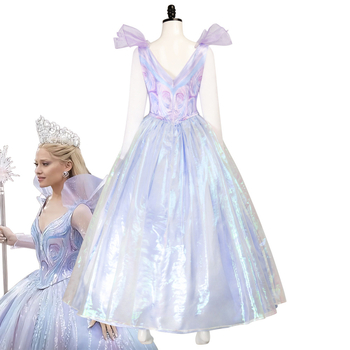 Glinda cosplay haljina za žene – duga haljina iz filma Wicked Witch 2
