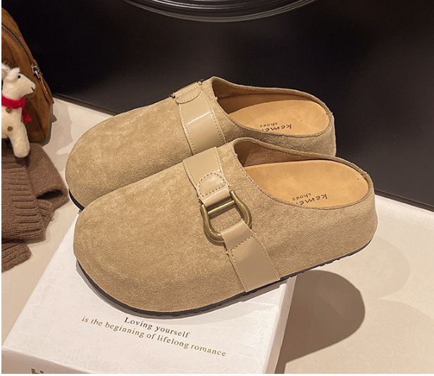 2686 Ženske Birkenstock-stil tenisice s debelim potplatom, zatvorenim prstima, slip-on, proljeće 2025