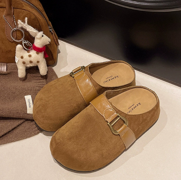 2686 Ženske Birkenstock-stil tenisice s debelim potplatom, zatvorenim prstima, slip-on, proljeće 2025