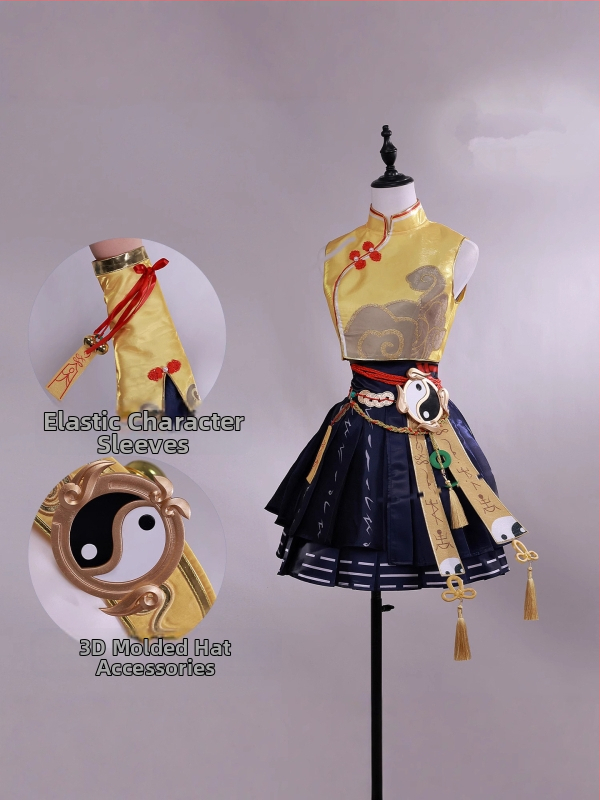 Cosplay kostim Lily: taoistički kostim za ženski lik, lovac na demone