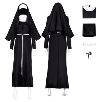 Seksi kostim za Halloween – časna sestra cosplay za žene