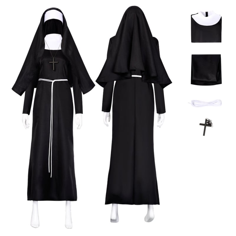 Seksi kostim za Halloween – časna sestra cosplay za žene