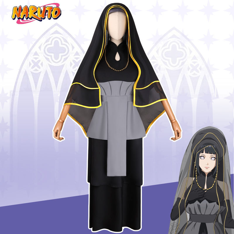 Hinata Hyuga cosplay kostim iz Naruto Boruto – vjenčana haljina anime kostim