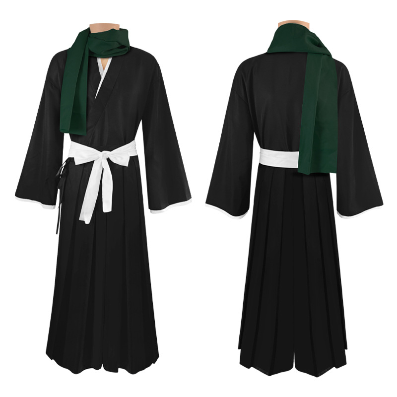 Anime cosplay kostim: kapetan Hitsugaya Toshiro Shinigami odijelo, kimono stil iz Thousand-Year Blood War