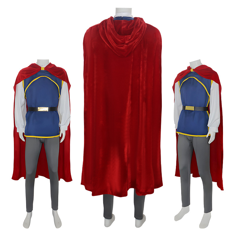 Snjeguljica iz Grimmovih bajki cosplay kostim – za scensku izvedbu s princom, Halloween kostim