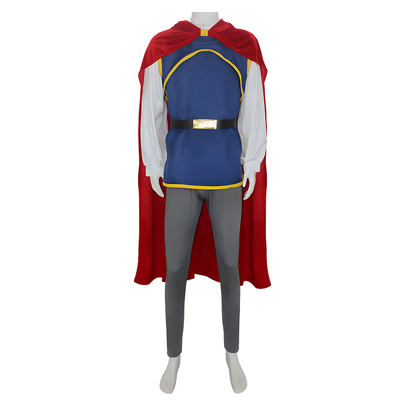 Snjeguljica iz Grimmovih bajki cosplay kostim – za scensku izvedbu s princom, Halloween kostim