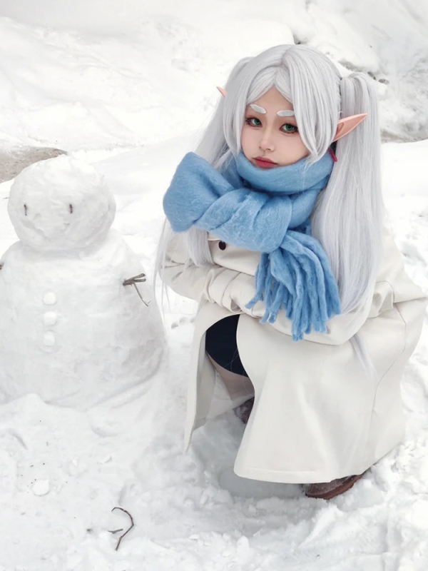 Buried Lily cosplay kostim – unisex zimski kaput od poliestera, anime kostim