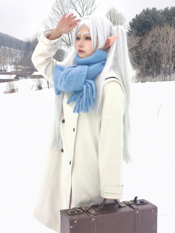 Buried Lily cosplay kostim – unisex zimski kaput od poliestera, anime kostim