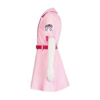 Pink League ženski cosplay kostim za baseball tim za Halloween