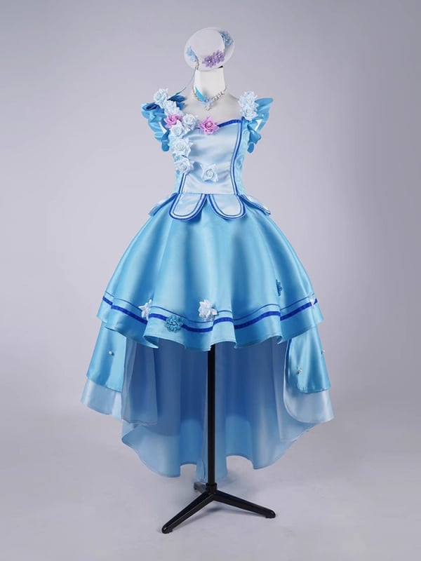 Star Academy Xiaoyue cosplay kostim: Čarobna transformacija anđela haljina, Sezona 1, Verzija C