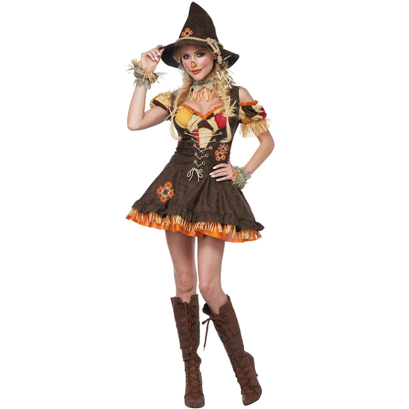 M-XL Kostim Klauna-Vještice-Vješt za scenu: Čarobnjak iz Oz-a i Strašilo – Halloween kostim