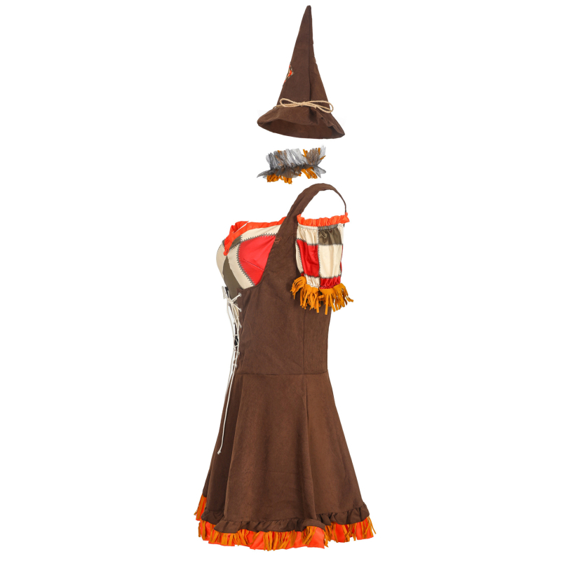 M-XL Kostim Klauna-Vještice-Vješt za scenu: Čarobnjak iz Oz-a i Strašilo – Halloween kostim