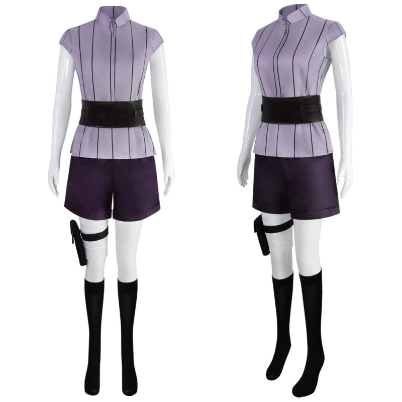 Hinata Hyuga cosplay kostim – ninja iz anime za Halloween i igru uloge
