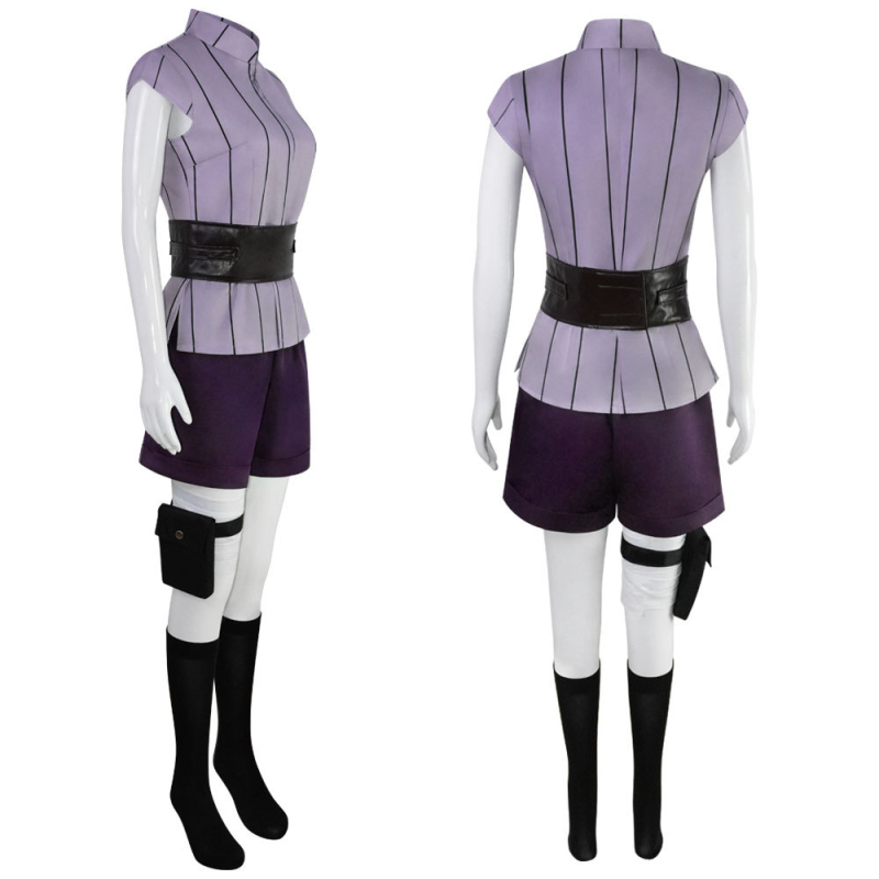 Hinata Hyuga cosplay kostim – ninja iz anime za Halloween i igru uloge