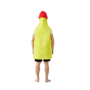 Halloween kombinezon boca tekile – lagan, prozračan, unisex za odrasle, cosplay kostim