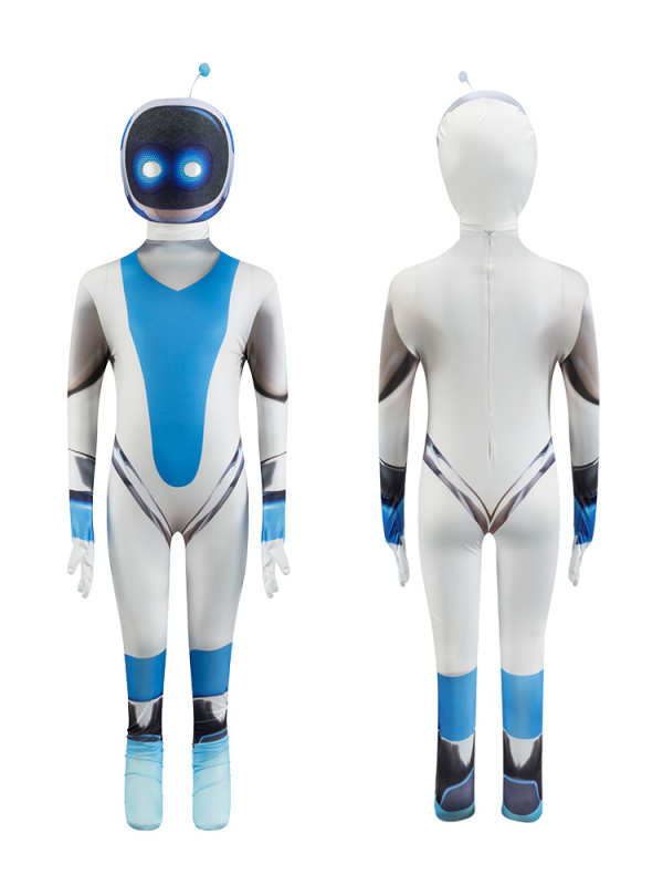 Dječji cosplay kostim u stilu Astro Bota, svemirski robot za scenske nastupe