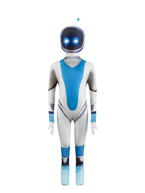 Dječji cosplay kostim u stilu Astro Bota, svemirski robot za scenske nastupe