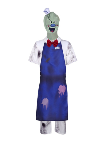 Unisex horor cosplay kombinezón s motivom sladoleda za Halloween party