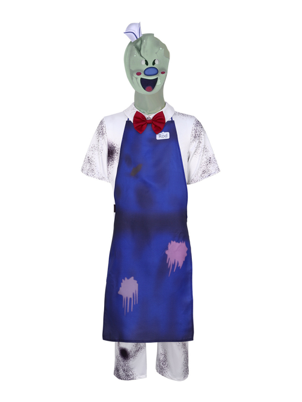 Unisex horor cosplay kombinezón s motivom sladoleda za Halloween party