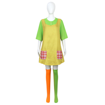 Koou Halloween cosplay kostim sa dugim čarapama za Pipi