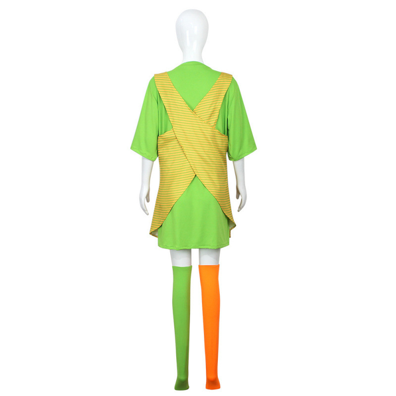 Koou Halloween cosplay kostim sa dugim čarapama za Pipi