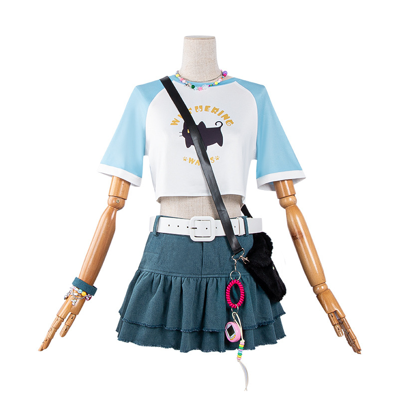 Mingchao cosplay kostim: Lutalica iz 2D igre i animea