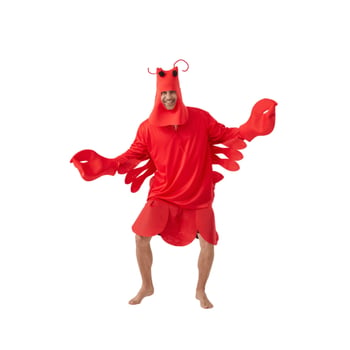 Unisex kostim za Halloween – crveni jastog, morsko biće