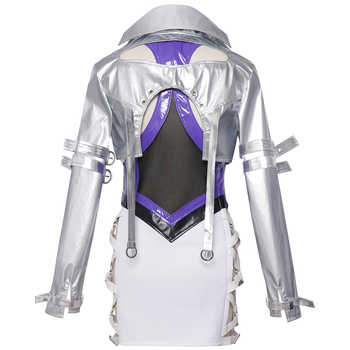 Naraka: Bladepoint x King of Fighters crossover cosplay kostim, unisex, scenski kostim za 2D lik