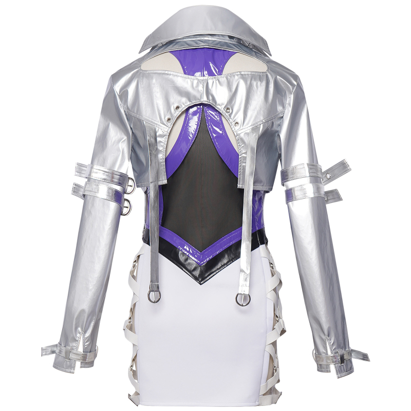 Naraka: Bladepoint x King of Fighters crossover cosplay kostim, unisex, scenski kostim za 2D lik