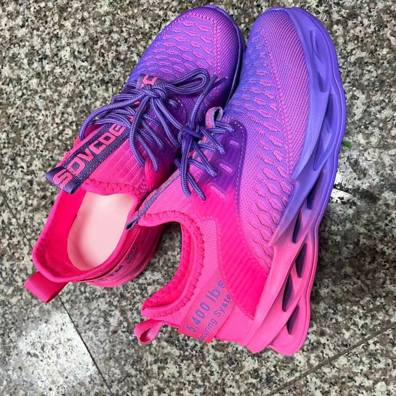 Унисекс дишащи мрежести маратонки за тичане – леки Flyknit спортни обувки