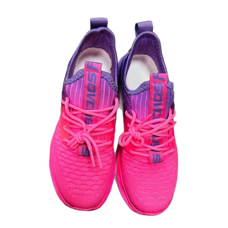 Унисекс дишащи мрежести маратонки за тичане – леки Flyknit спортни обувки
