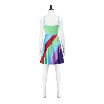 Cosplay zelena halter haljina – kostim za djevojku iz filma Dream Thirty